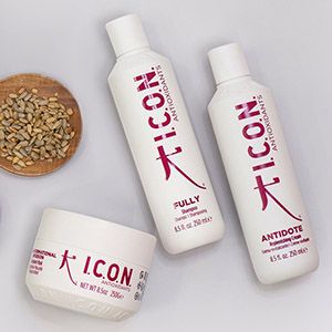 Productos de ICON de la gama Antidote.